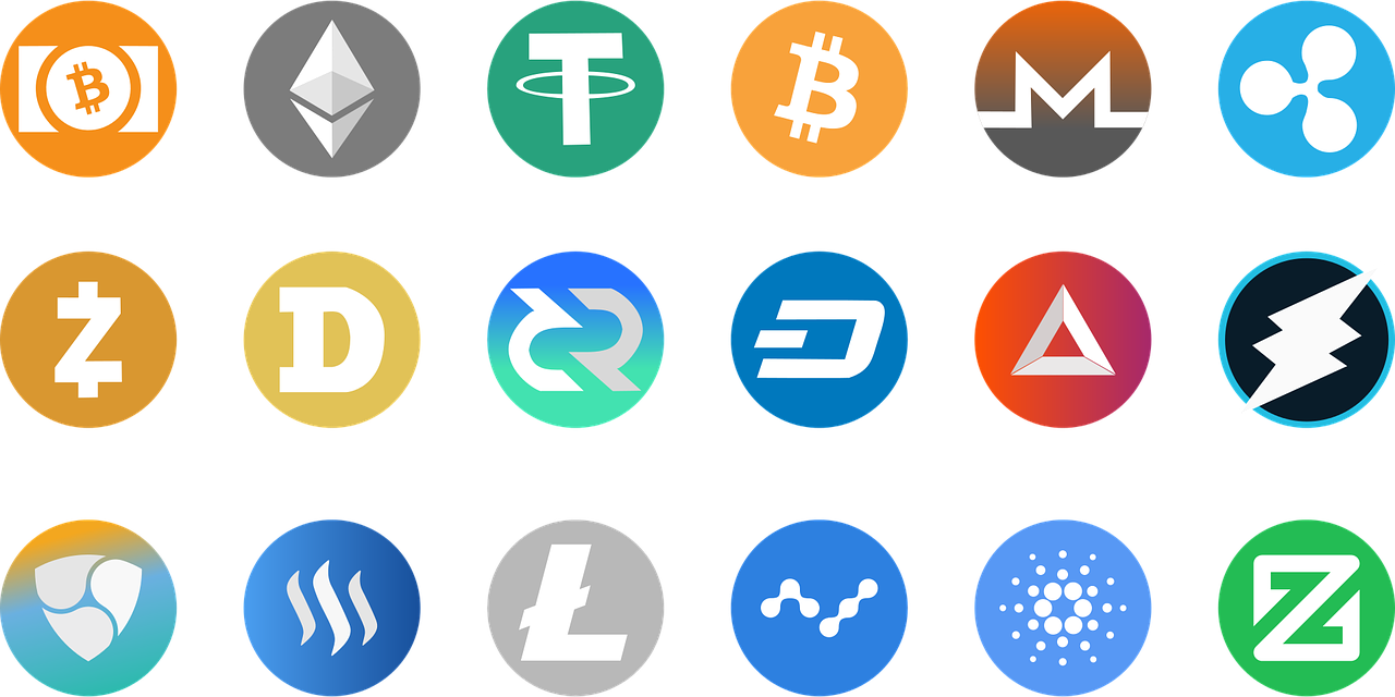 Kryptowährungen Icons Crypto icons