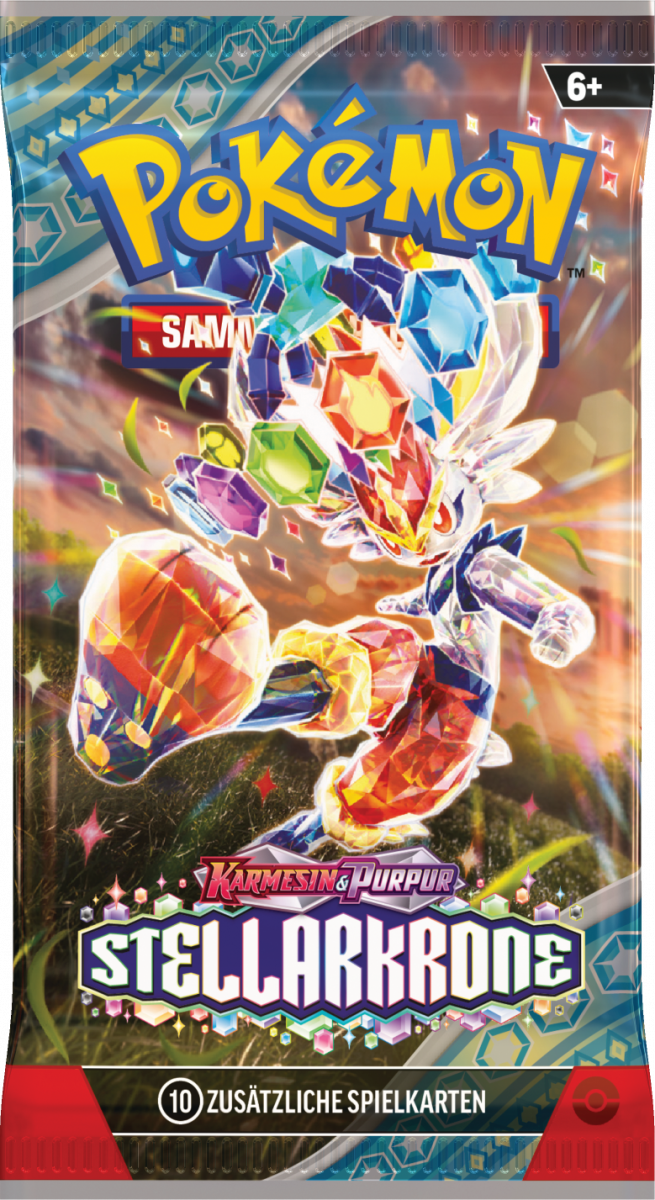 Pokemon TCG Scarlet Violet—Stellar Crown Booster Wrap Cinderace DE