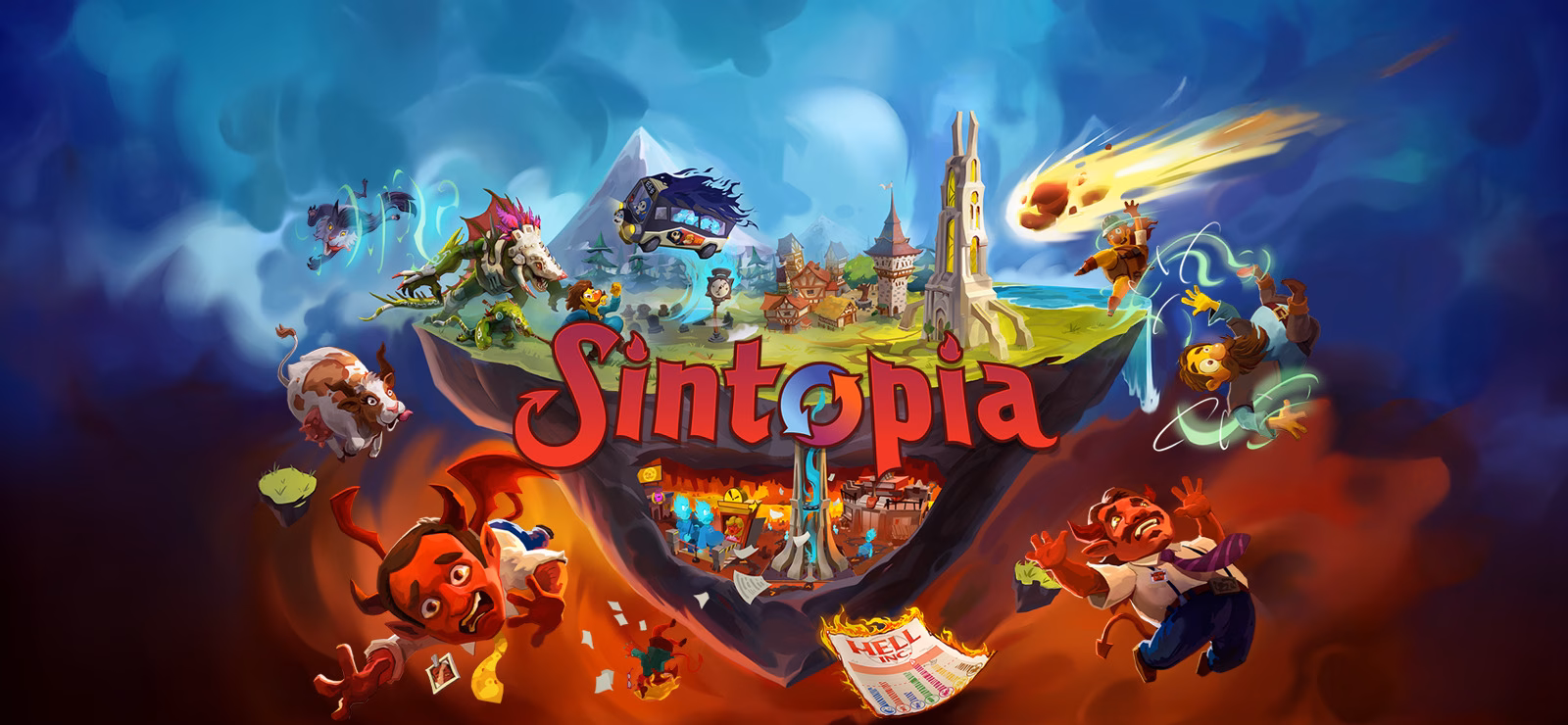 Sintopia: Willkommen im mittleren Management der Hölle – Strategie-Hit ab sofort verfügbar!