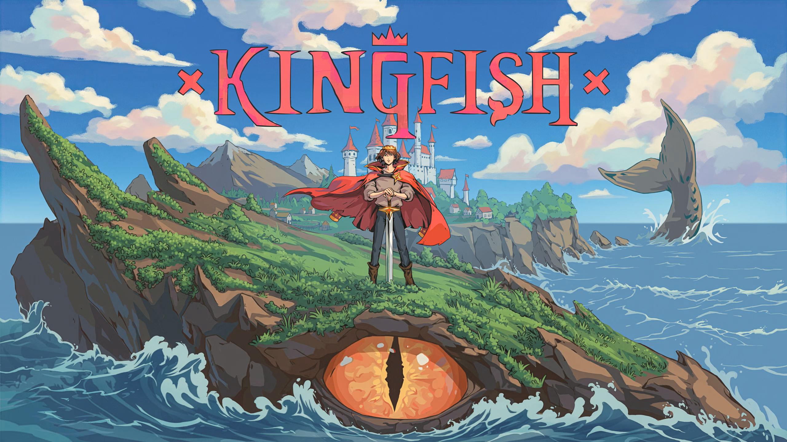 Kingfish angekündigt: Baue und verteidige ein Königreich auf dem Rücken eines Urzeit-Leviathans