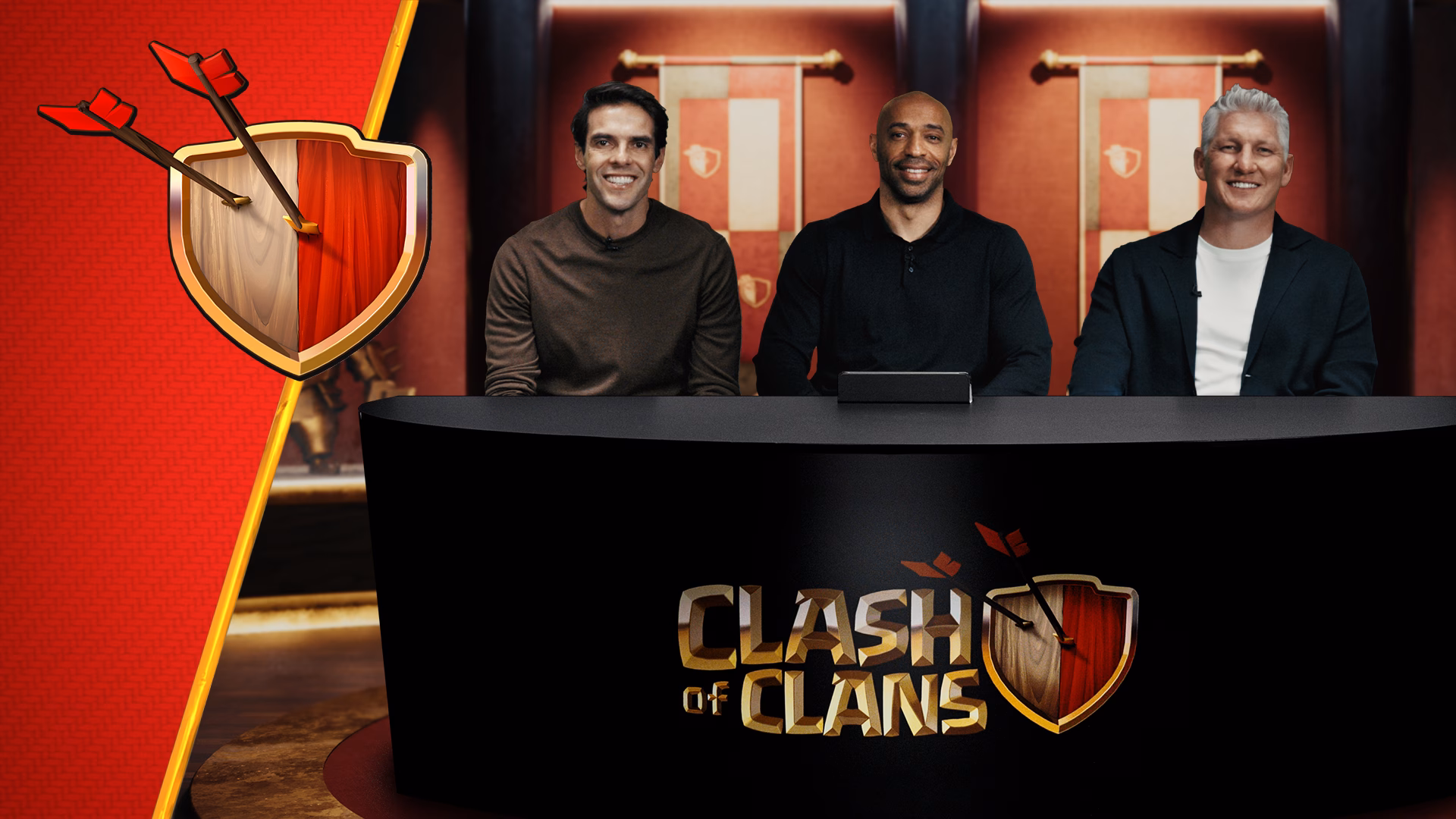 „Clash of Clans“ feiert die Rückkehr des globalen Chats mit Schweinsteiger, Henry und Kaká