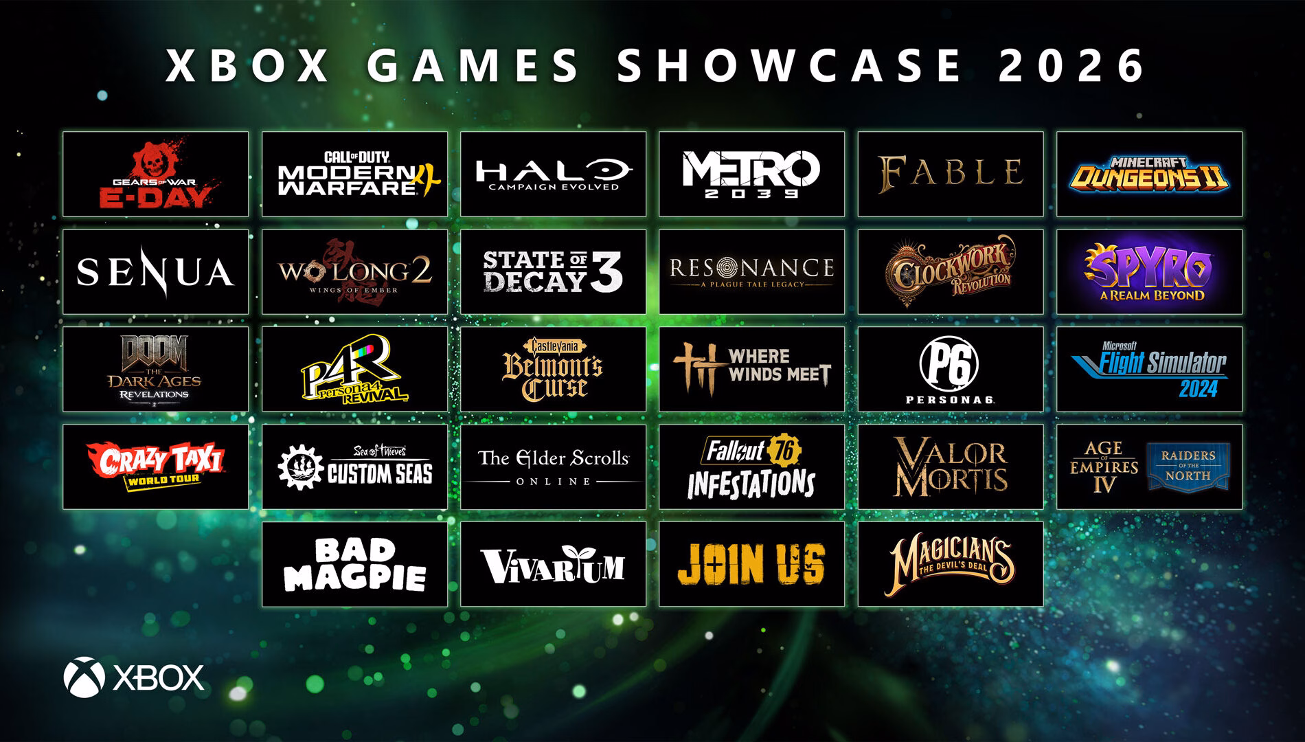 Xbox Games Showcase 2026: Alle Ankündigungen im Überblick