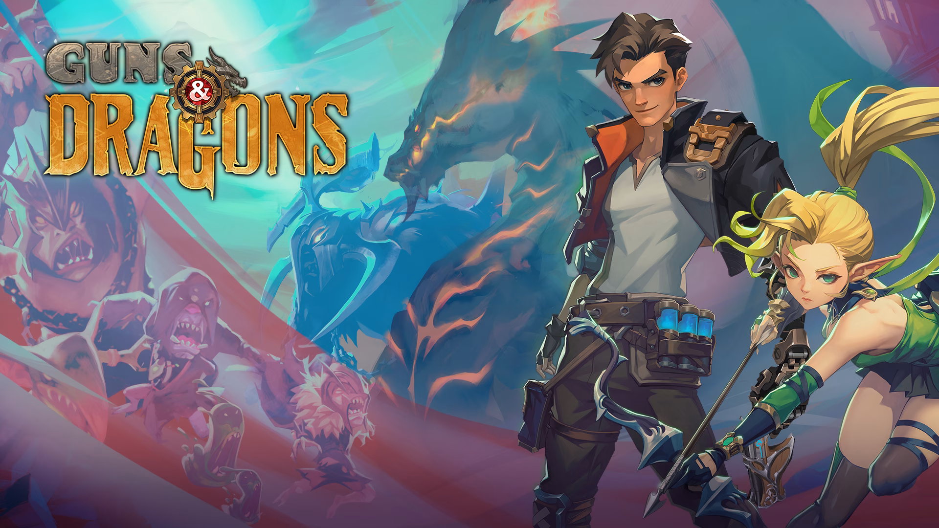 Verrückte Magitech-Waffen und Drachenjagd: Koop-Roguelite-FPS „Guns & Dragons“ angekündigt