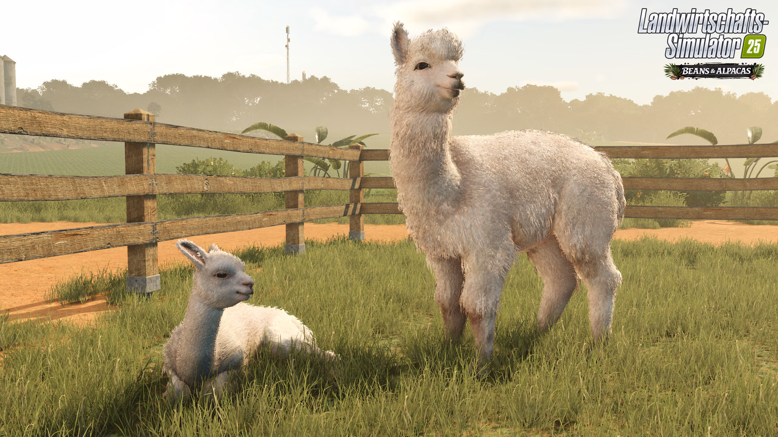 Kaffeebohnen, Alpakas und Brasilien-Flair: GIANTS Software gewährt ersten Einblick in die „Beans & Alpacas“-Erweiterung für „Landwirtschafts-Simulator 25“