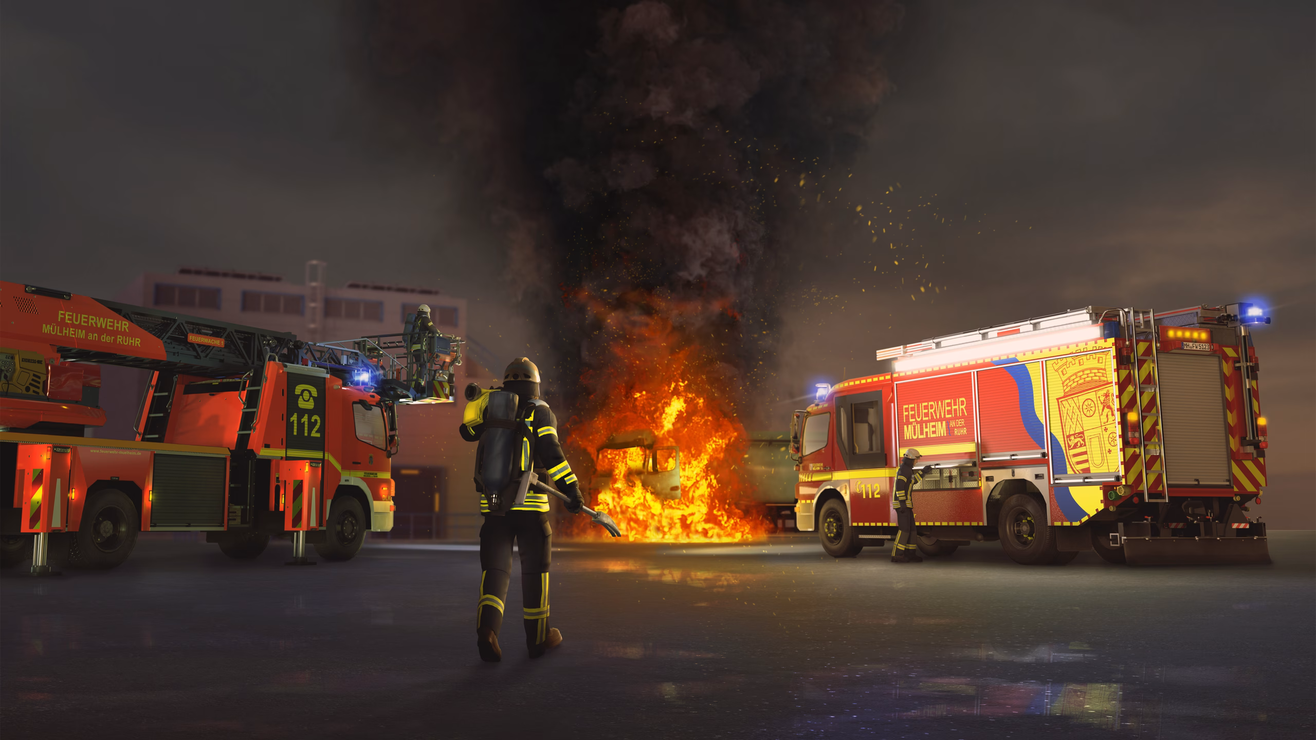 Wasser marsch im August: „Notruf 112 – Die Feuerwehr Simulation 3“ startet in den Steam Early Access