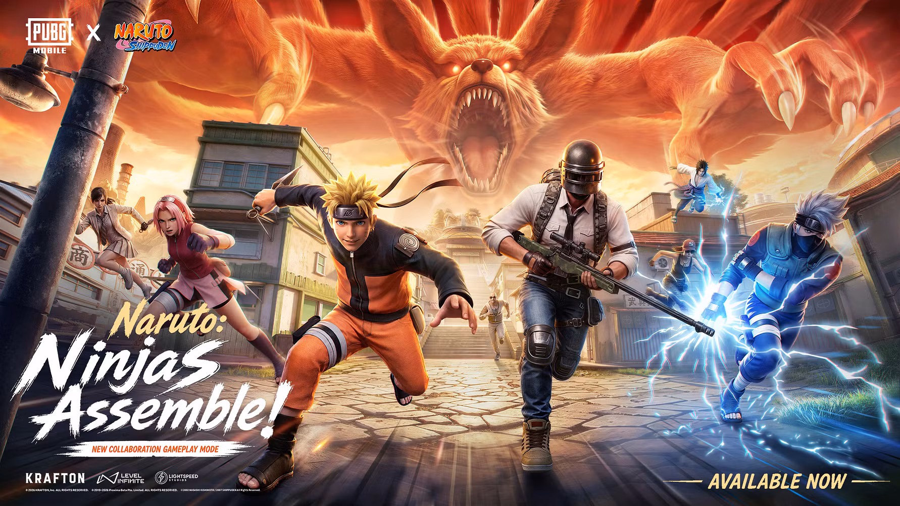 Epische Anime-Action in PUBG Mobile: Version 4.5 bringt gigantische „Naruto Shippuden“-Kollaboration