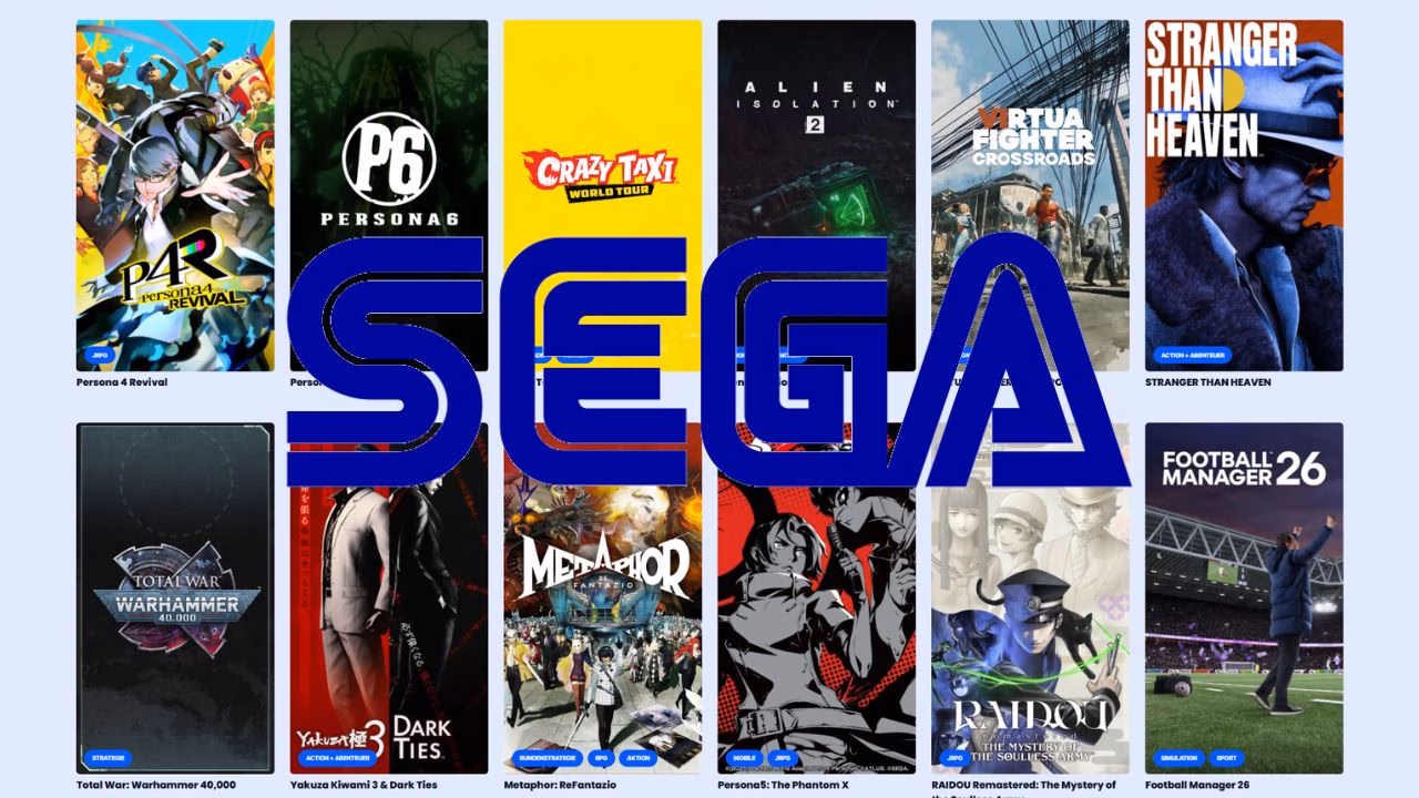 SEGA lässt in Köln die Muskeln spielen: Gigantisches Line-up für die gamescom 2026 enthüllt