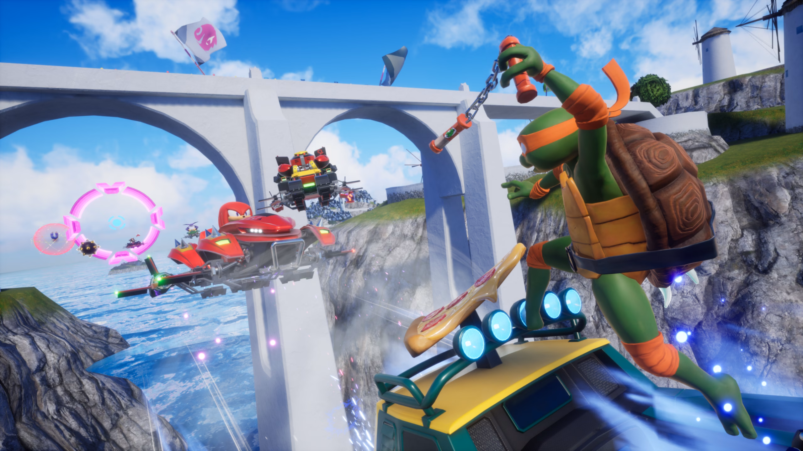 Turtle-Power auf der Rennstrecke: „Teenage Mutant Ninja Turtles“-DLC für Sonic Racing: CrossWorlds veröffentlicht