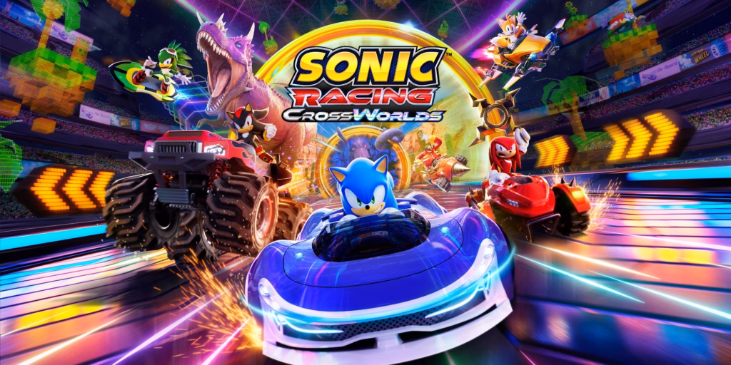 Sonic Racing Cross Worlds key art